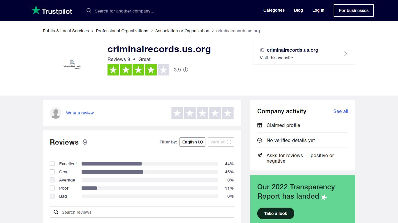 criminalrecords.us.org Reviews | Read Customer Service Reviews of ...